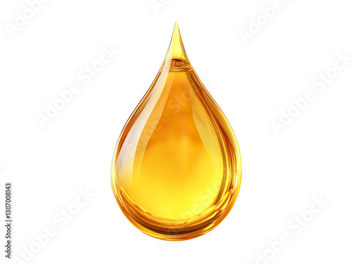 shimmering drop of sesame oil