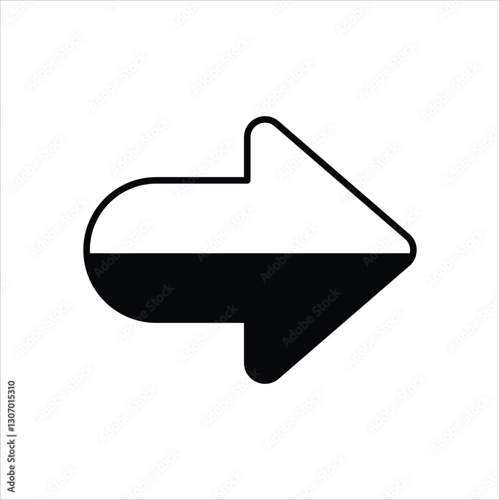 Right Arrow stock illustration Right Arrow stock illustration