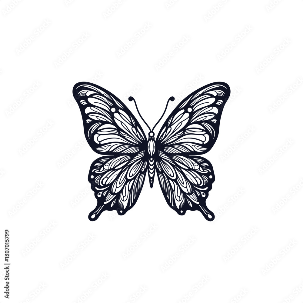 monarch butterfly hand drawn artwork illustration monarch butterfly hand drawn artwork illustration