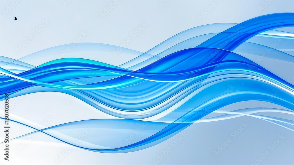 Attractive blue line movement with abstract wave lines on a light technology background, ideal for futuristic and digital design concepts.
Attractive blue line movement with abstract wave lines on a light technology background, ideal for futuristic and digital design concepts.
