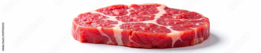 Raw beef steak, marbled texture, white background, juicy, carnivore, texture Raw beef steak, marbled texture, white background, juicy, carnivore, texture
