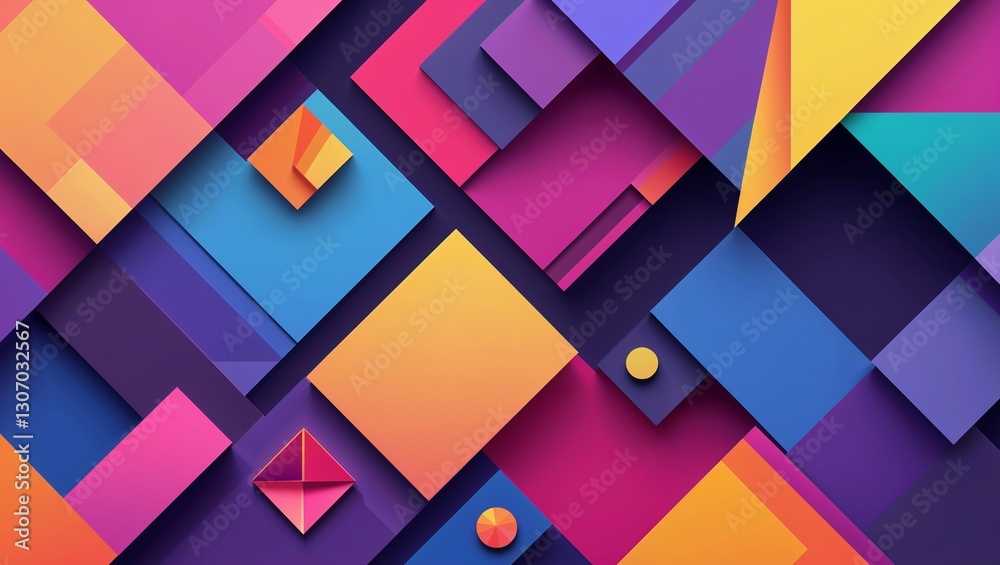 Geometric multicolor art texture on abstract background design illustration Geometric multicolor art texture on abstract background design illustration