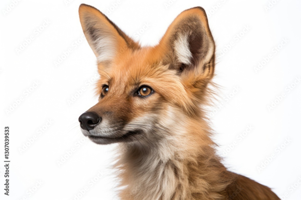 Fototapeta premium Maned wolf mammal animal pet.