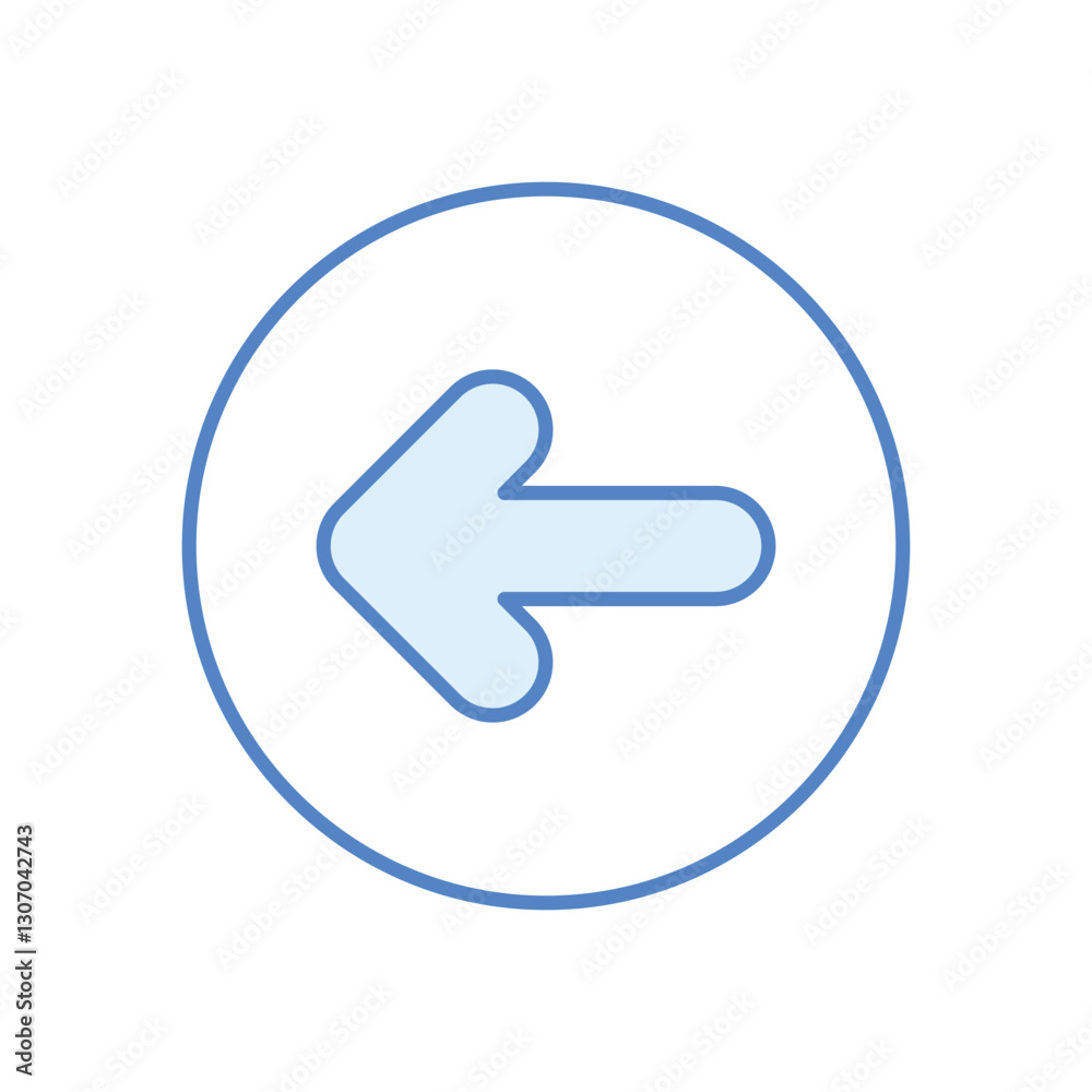 Left Arrow stock illustration Left Arrow stock illustration