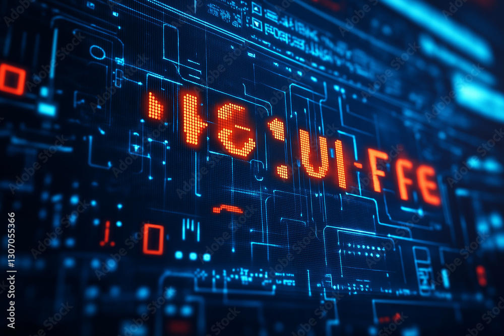 Update System Upgrade Software version technology concept on virtual screen Update System Upgrade Software version technology concept on virtual screen