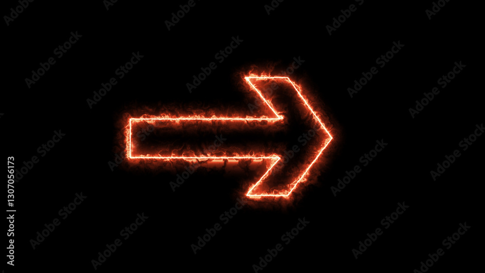 Neon fire right progress arrow icon. Abstract glowing neon directional arrows to right. abstract beautiful retro signboard with pointers Neon fire right progress arrow icon. Abstract glowing neon directional arrows to right. abstract beautiful retro signboard with pointers