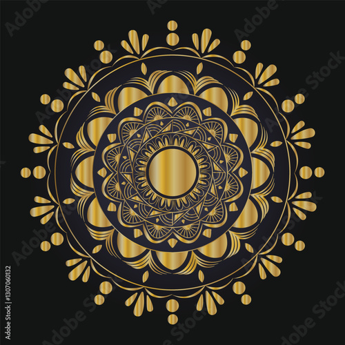 Luxury ornamental mandala design background