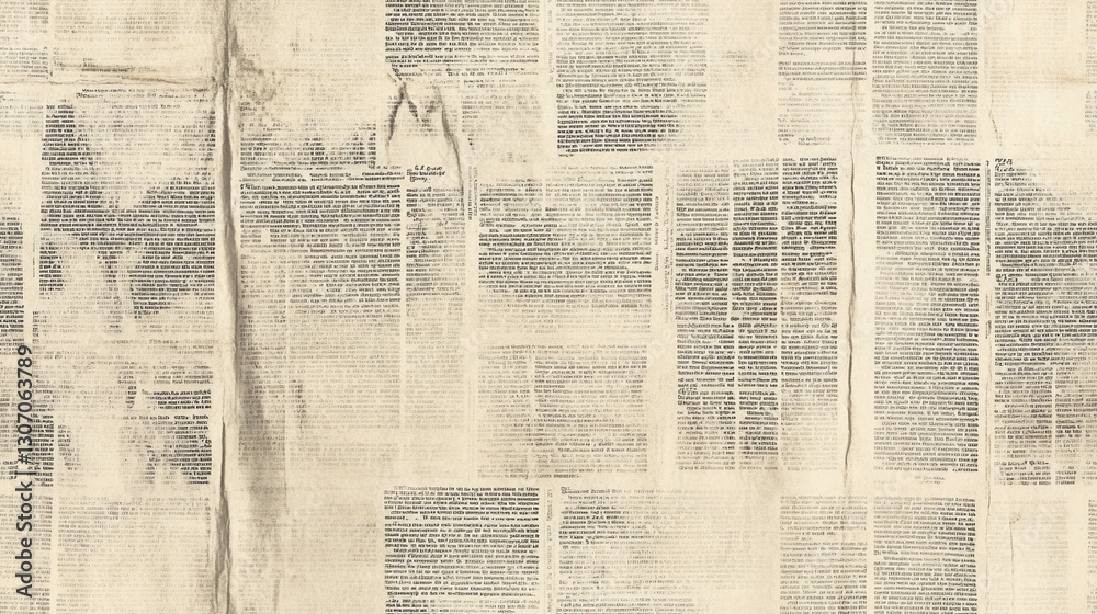 Obraz premium Vintage newspaper background.
