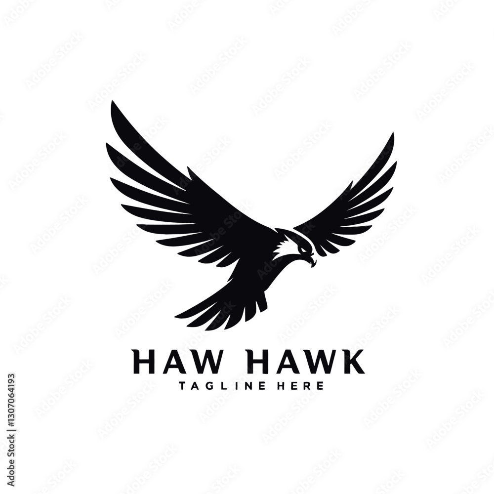 Fototapeta premium Hawk Logo Design