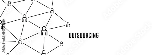 outsourcing icon	