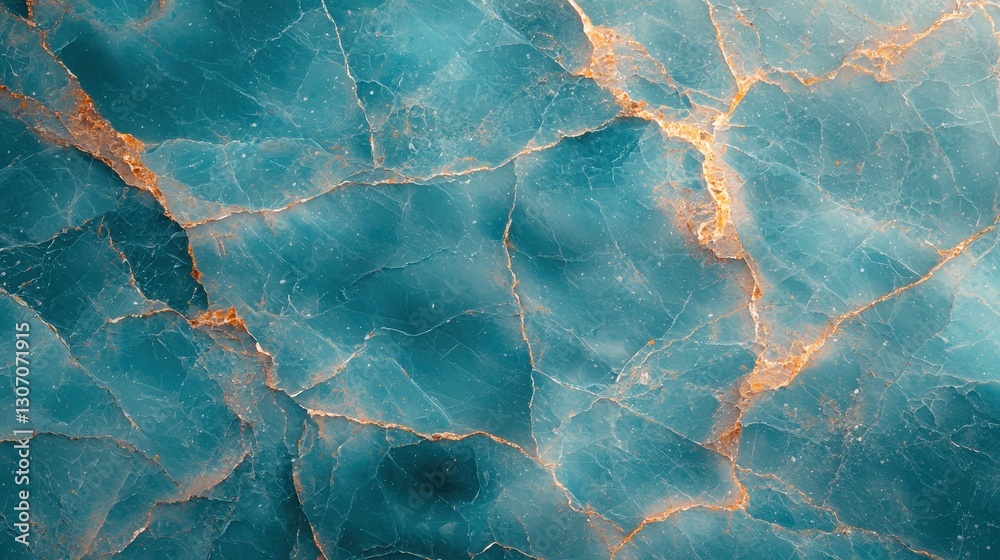 Teal and Gold Marble Texture Teal and Gold Marble Texture
