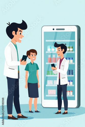 Online Pharmacy Consultation: Pharmacist Advising Patients via Smartphone Application