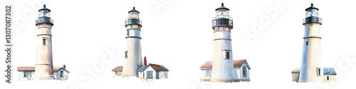 Wallpaper Mural Collection of Iconic Coastal Lighthouses Overlooking the Serene Seascape with Scenic Ocean Views and Dramatic Shoreline Landscapes Torontodigital.ca