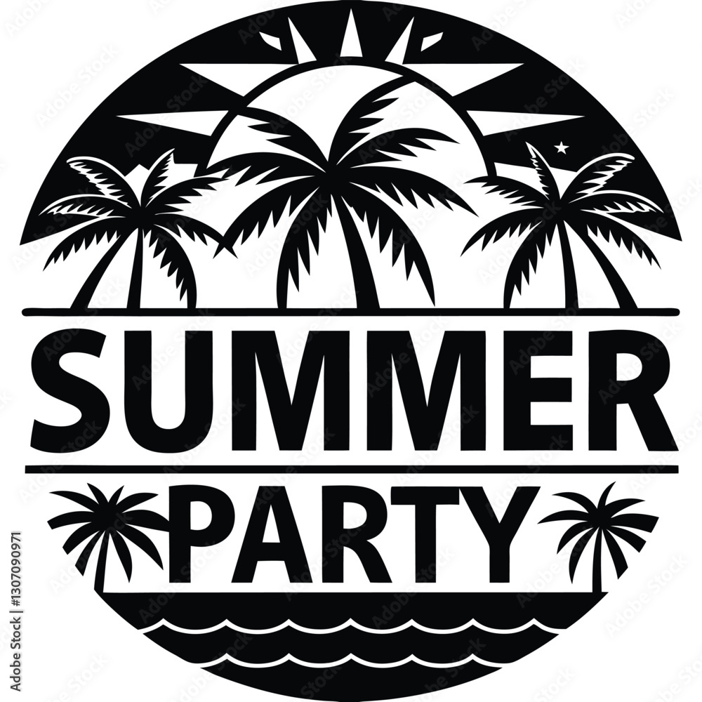 Obraz premium summer holiday background vector illustration