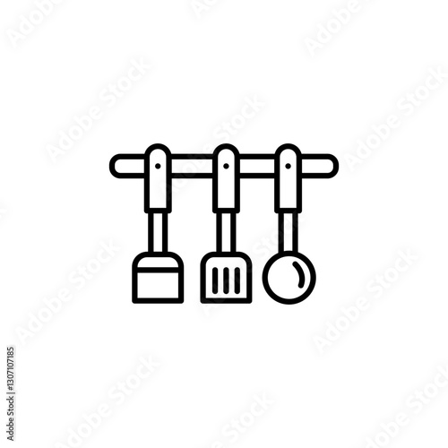 Flipper line icon