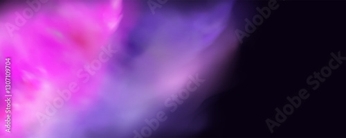  Atmospheric neon purple clouds.Magical fantasy smell of tobacco.Pink occult fog.Magic cigarette vapor.