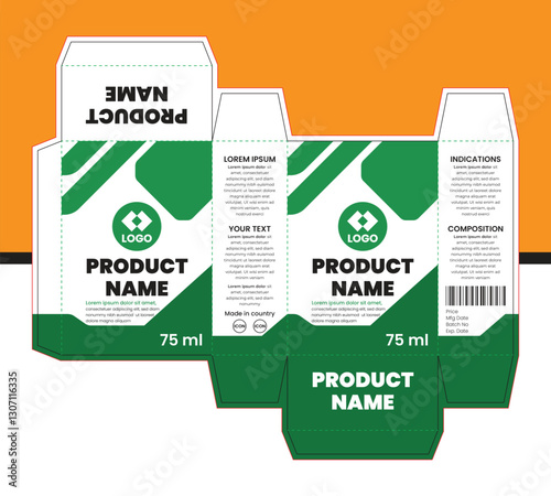 Custom box designs and layout template designs suitable for any of your products