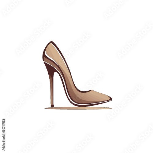 Elegant Stiletto Illustration