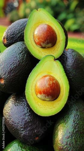 Wallpaper Mural Ripe Hass Avocados Ready to Eat Torontodigital.ca