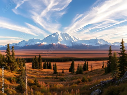 sunrise over the mountains