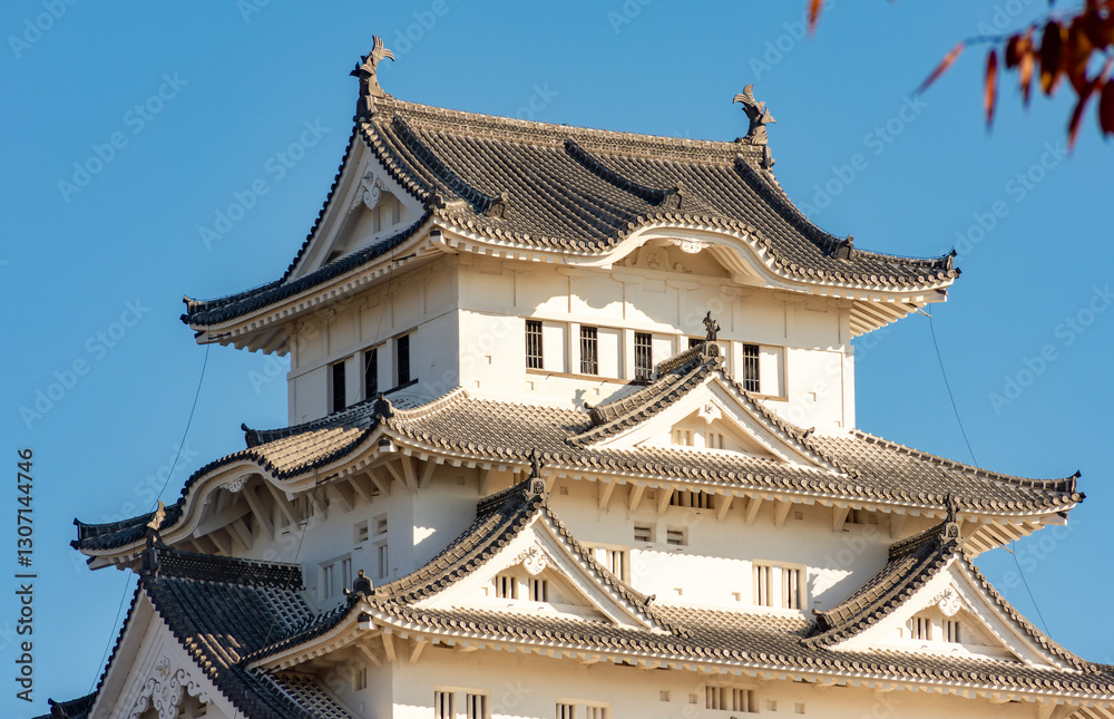 Himeji (White Heron) Castle built in 14th century, Japan Himeji (White Heron) Castle built in 14th century, Japan