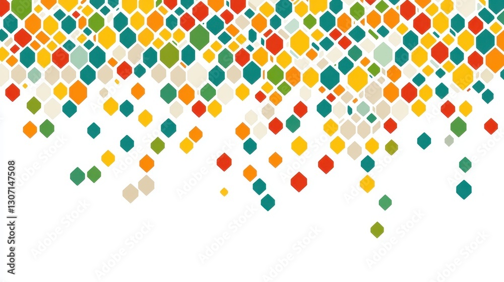 Colorful Geometric Pattern Background Design Colorful Geometric Pattern Background Design