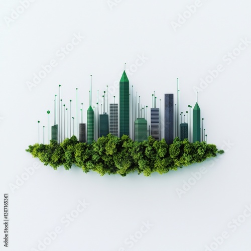 A greener tomorrow visualized with data-driven insights.