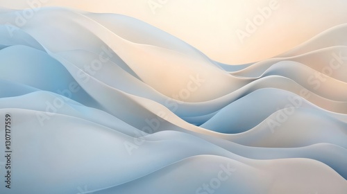 Soft abstract gradient with light beige and blue hues, gently blending, evoking a calm and peaceful aesthetic
