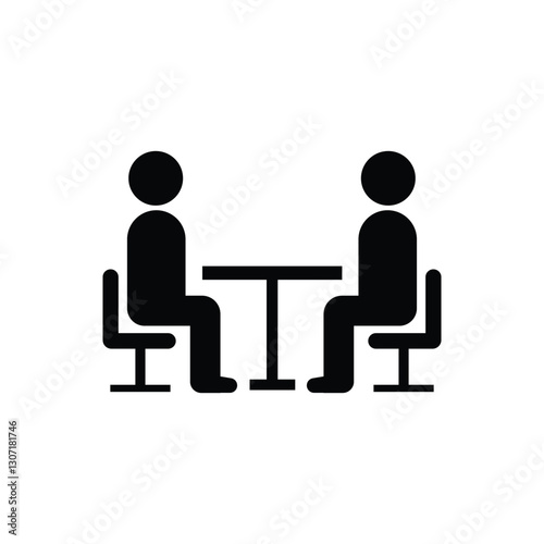 Businesspeople icon.