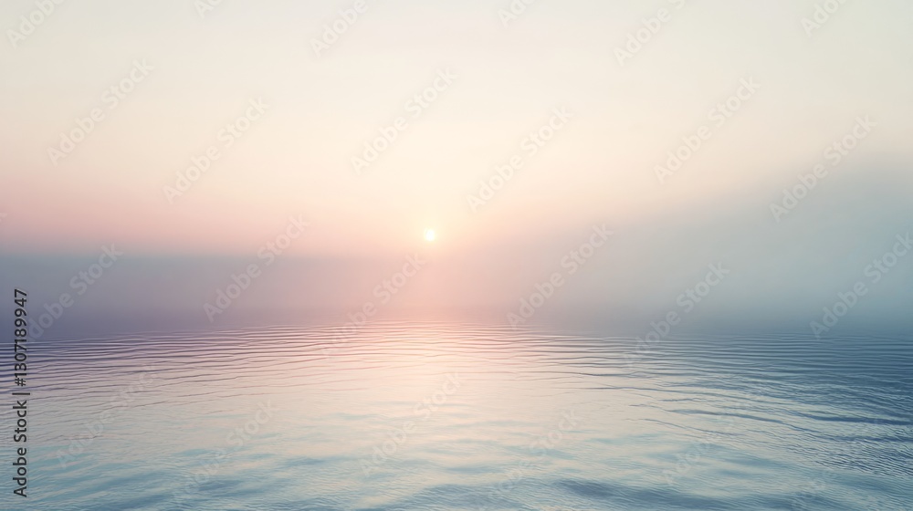 Obraz premium Soft pastel gradient with light pink and grey hues, gently blending, creating a dreamy and calming atmosphere