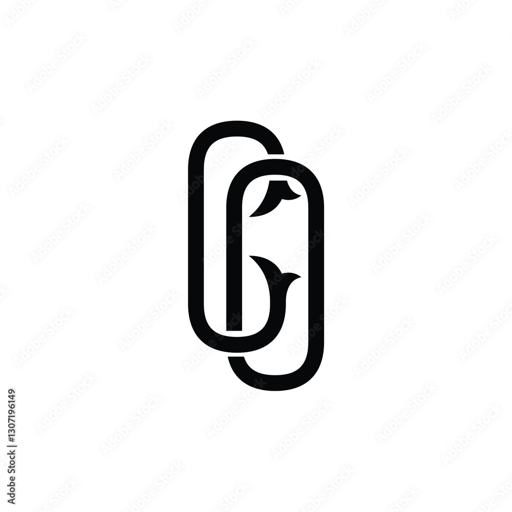 CO monogram logo design letter text name symbol monochrome logotype alphabet character simple logo CO monogram logo design letter text name symbol monochrome logotype alphabet character simple logo