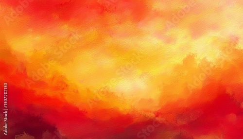 red orange and yellow background watercolor painted texture grunge abstract hot sunrise or burning fire colors illustration colorful banner or website header design