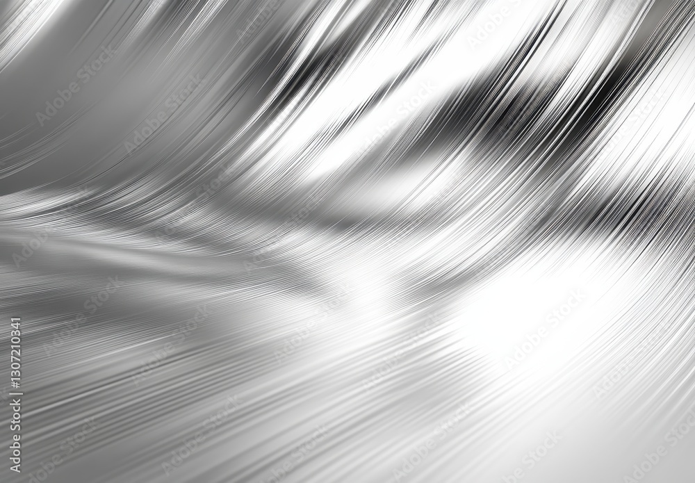 Abstract silver texture with flowing lines and dynamic motion, creating a sense of elegance and fluidity on a smooth metallic background Abstract silver texture with flowing lines and dynamic motion, creating a sense of elegance and fluidity on a smooth metallic background
