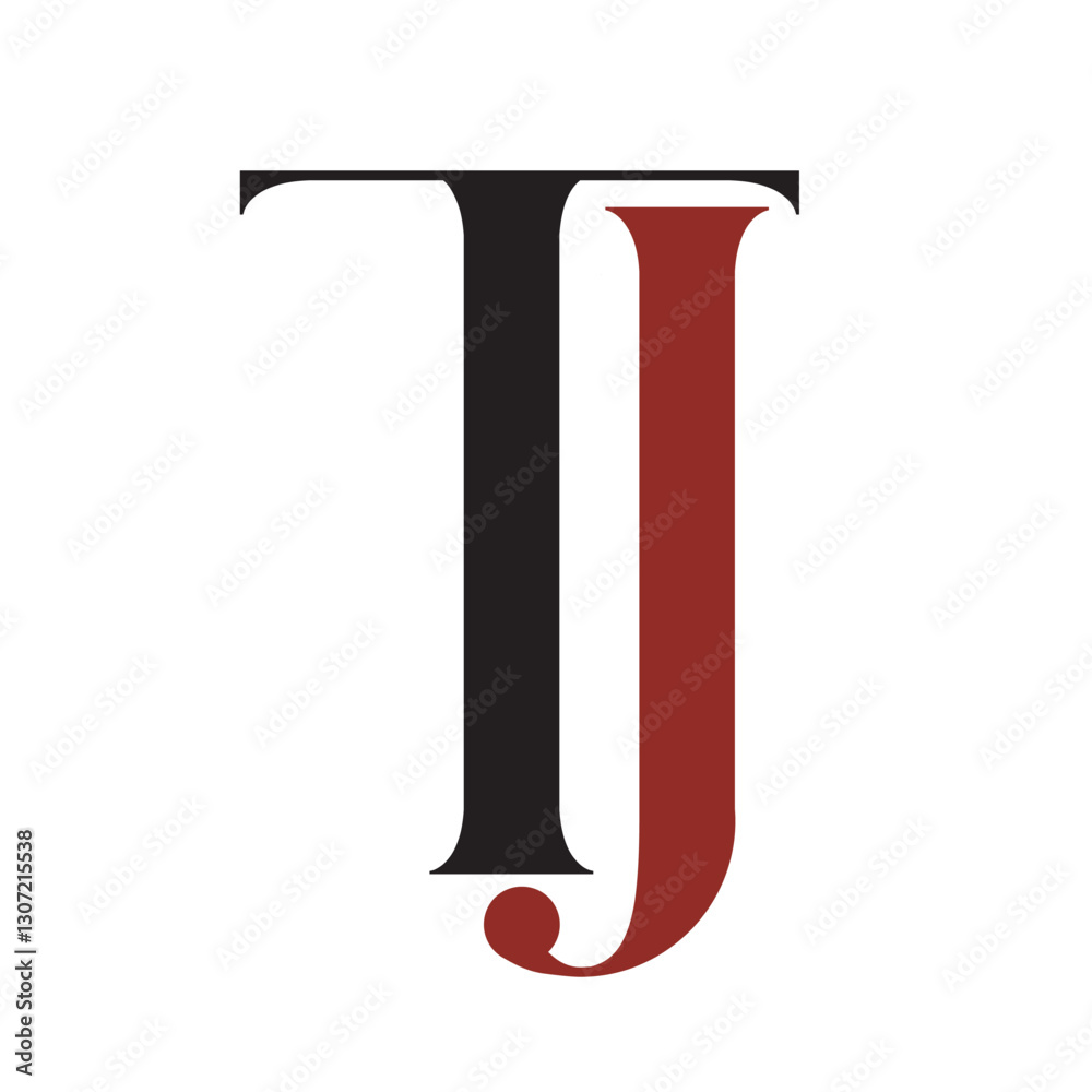 TJ or JT Abstract Letters Logo Design Monogram. 標誌設計, ロゴデザイン, Diseño de logotipo TJ or JT Abstract Letters Logo Design Monogram. 標誌設計, ロゴデザイン, Diseño de logotipo