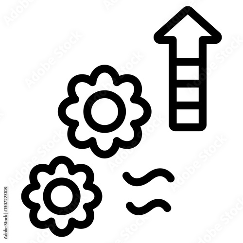 꽃 향기 증가 아이콘