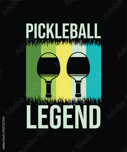 Pickleball quote vintage t-shirt  instant download adobe stock 