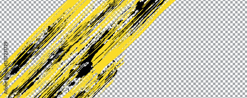 Tire tracks background for rally, drift, motocross, off-road and other auto and motorsport. Black tire marks on a white background with a worn effect and splashes of dirt.