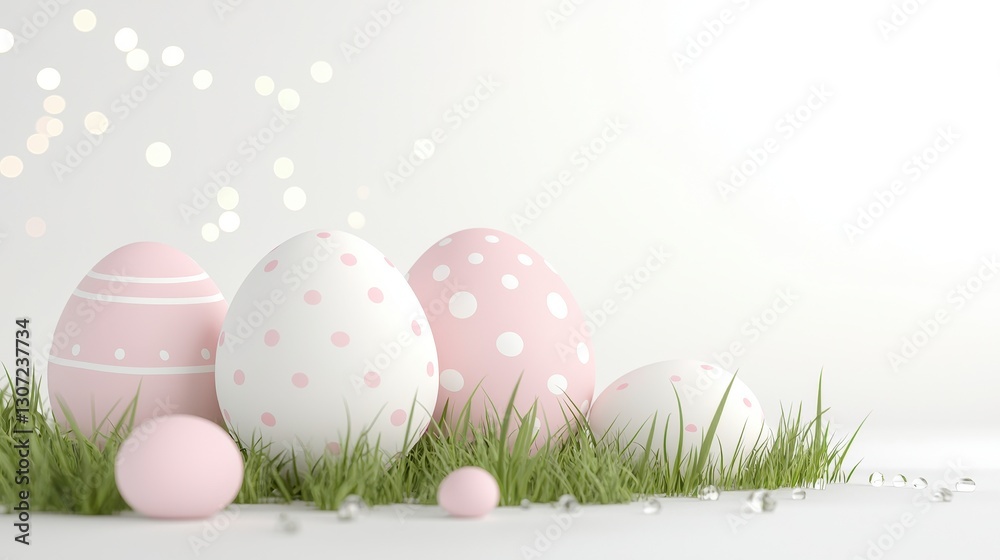 Easter Eggs Pastel Colors Easter Eggs Pastel Colors