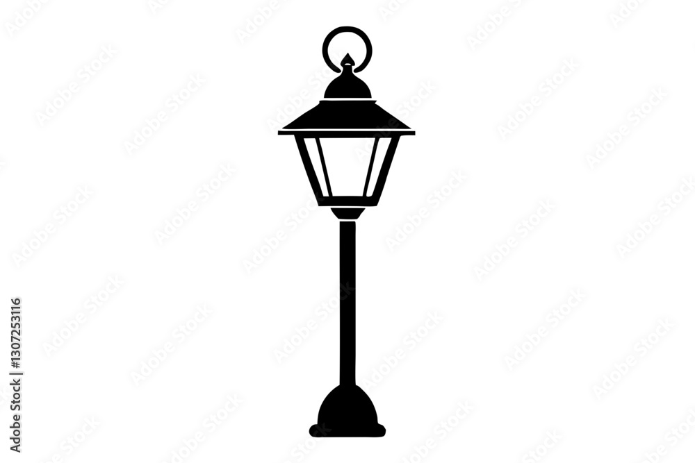 Classic Lamp Post Vector Icon for Urban and Vintage Designs
Classic Lamp Post Vector Icon for Urban and Vintage Designs