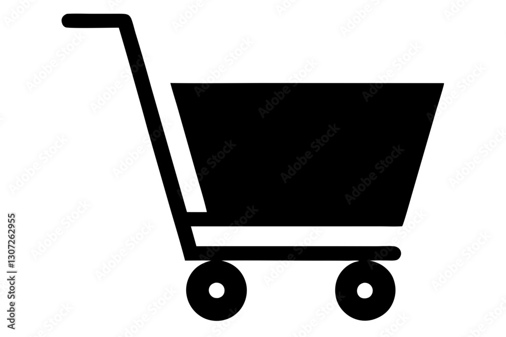 Trolley Silhouette Vector | Minimalist Cart Illustration Isolated
Trolley Silhouette Vector | Minimalist Cart Illustration Isolated