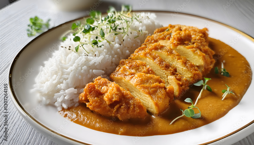 asia, chicken, with, peanuts, sauce, food, meat, meal, plated, katsu, curry, pieces, dinner, rice, dish, fried, thick, sauce, asian, thai, foodie, on, solid, white, background, sliced, macro, ad, a asia, chicken, with, peanuts, sauce, food, meat, meal, plated, katsu, curry, pieces, dinner, rice, dish, fried, thick, sauce, asian, thai, foodie, on, solid, white, background, sliced, macro, ad, a