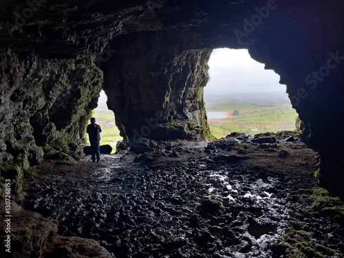 The Caves of Kesh Corran, Sligo, Ireland,