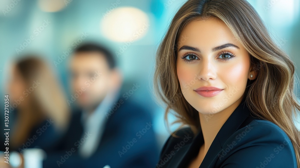Fototapeta premium Young Professional With Determined Expression