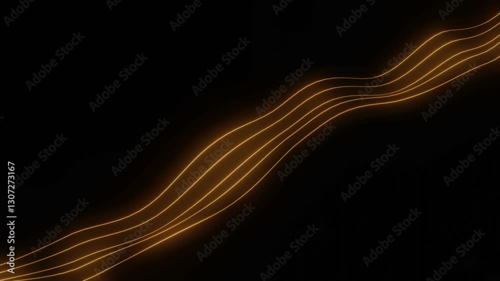 wavy line string 