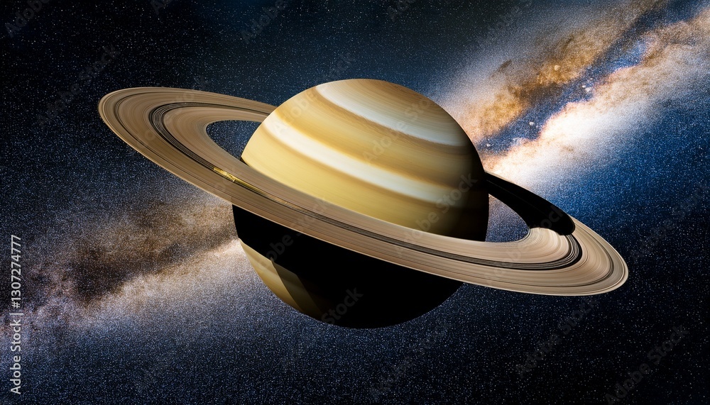 exploration of the majestic saturn against the backdrop of a distant planet in outer space exploration of the majestic saturn against the backdrop of a distant planet in outer space