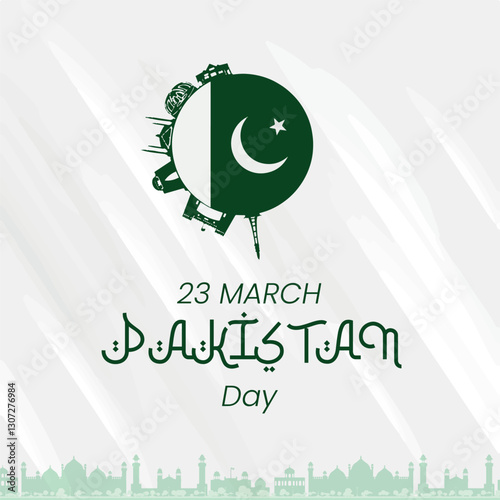 23 Mart Pakistan'ın Milli Günü Translation: March 23 is Pakistan's National Day