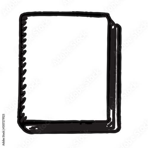 tablet pc isolated on white