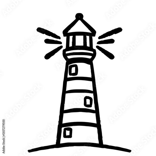 lighthouse vector illustration