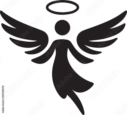 Grim reaper silhouette with scythe ready to harvest souls on halloween night
