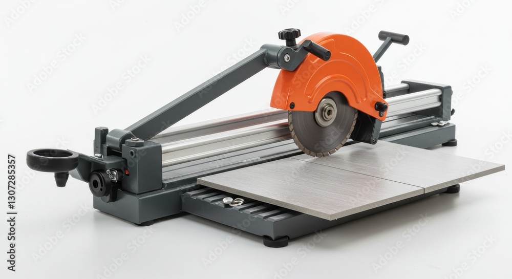 Tile Cutter in Studio Setting Tile Cutter in Studio Setting
